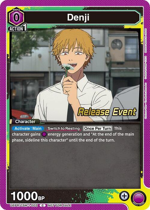 Denji Card Front