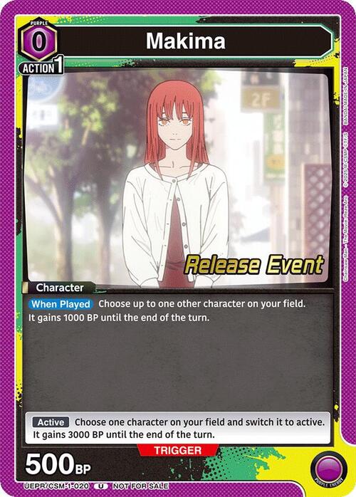 Makima Card Front