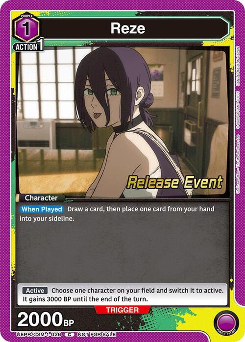 Reze Card Front