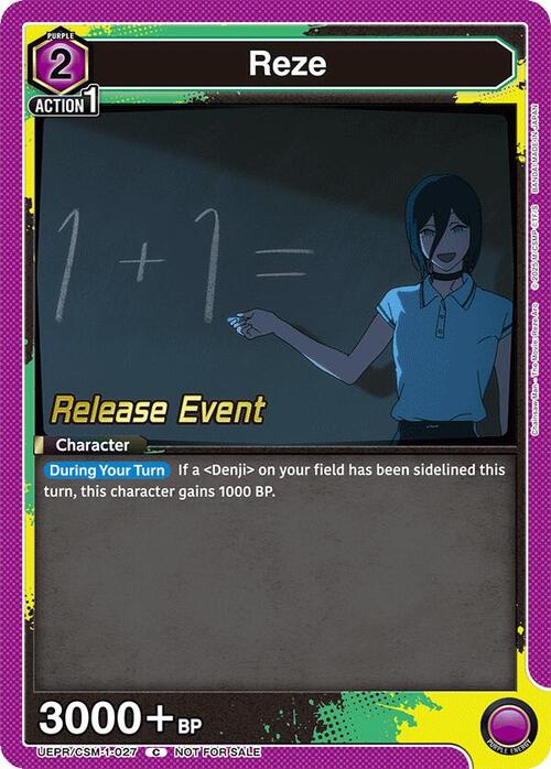 Reze Card Front