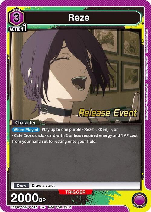 Reze Card Front