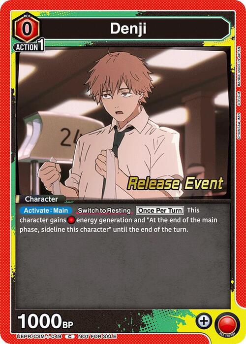Denji Card Front