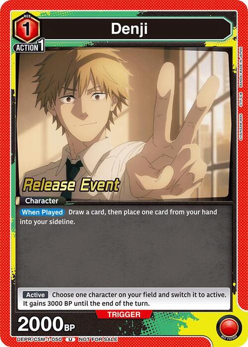 Denji Card Front