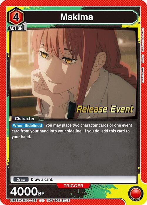 Makima Card Front
