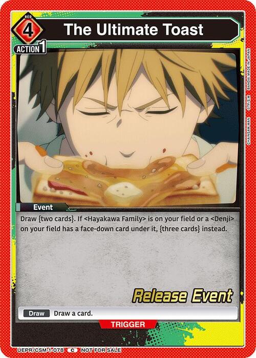 The Ultimate Toast Frente