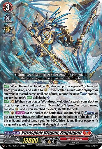 Purespear Dragon, Zalgaugen Card Front