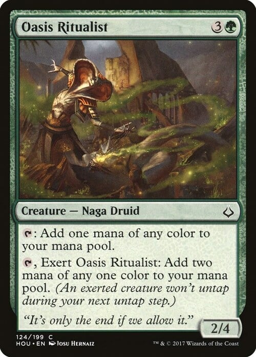 Oasis Ritualist Card Front