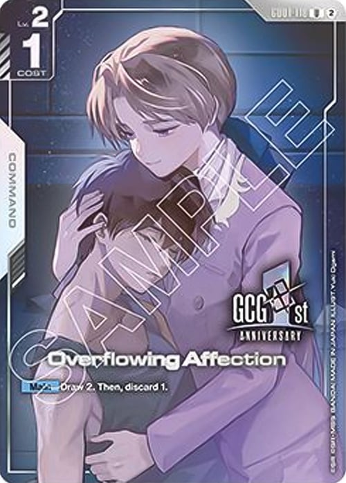 Overflowing Affection Card Front