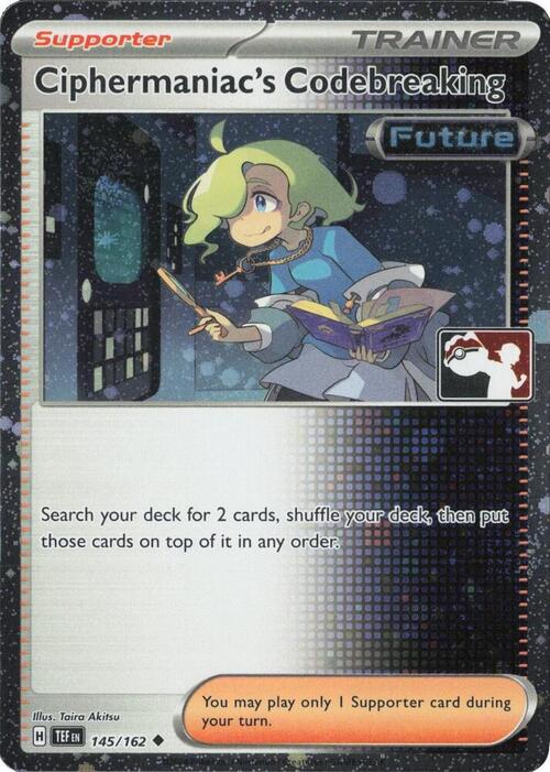 Ciphermaniac's Codebreaking Card Front