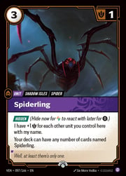 Spiderling · Nexus Night Promo 097