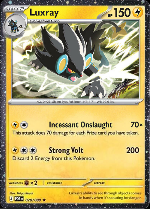 Luxray Card Front