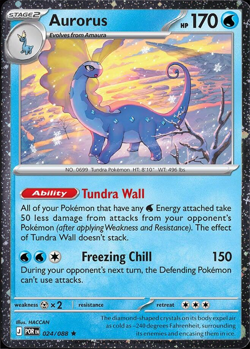 Aurorus Card Front