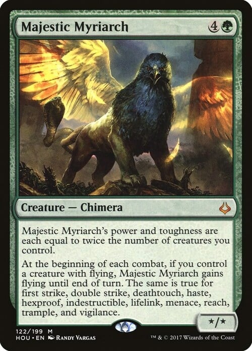 Majestic Myriarch Card Front
