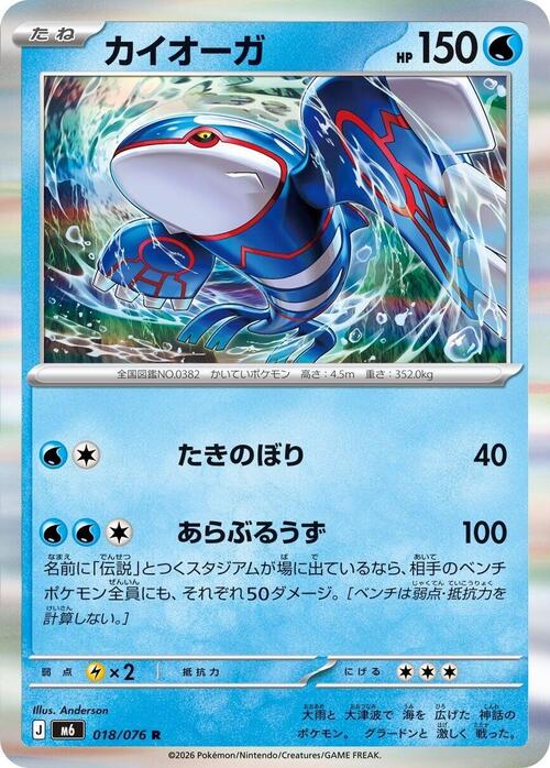 Kyogre Frente