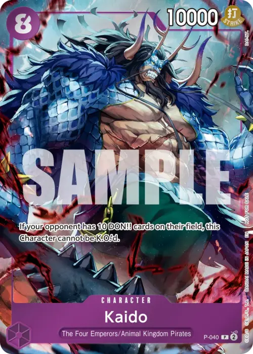 Kaido Card Front