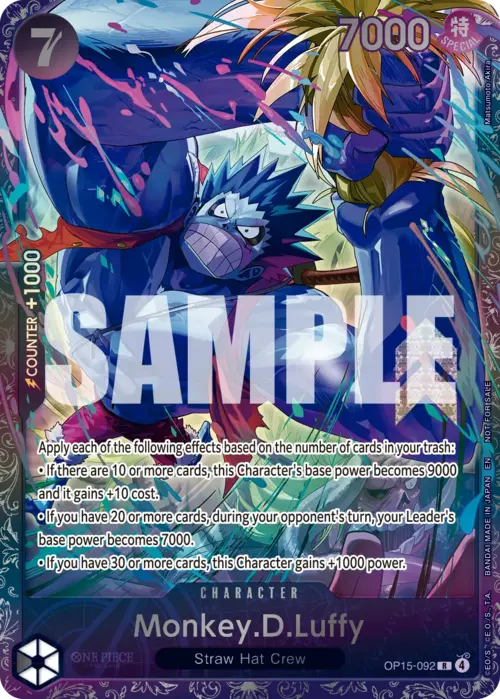 Monkey.D.Luffy Card Front