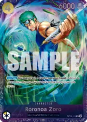 Roronoa Zoro · Treasure Cup | May 2026 Top 32 OP15-113