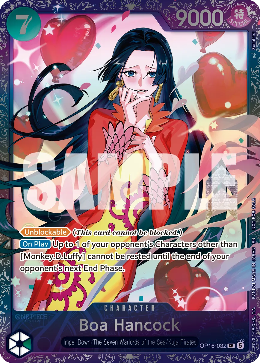 Boa Hancock Store Tournaments Promos | One Piece | CardTrader