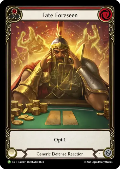 Fate Foreseen (Taiwan) Card Front