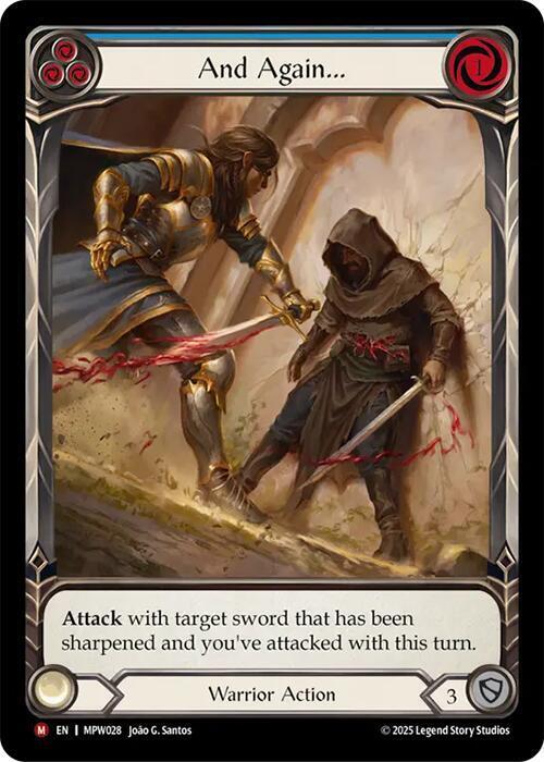 And Again... Card Front