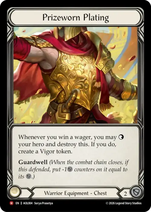 Prizeworn Plating Card Front