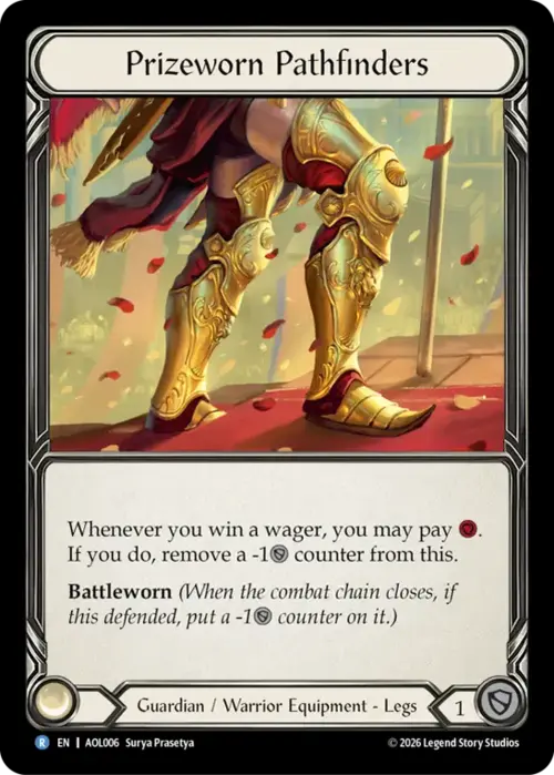 Prizeworn Pathfinders Card Front