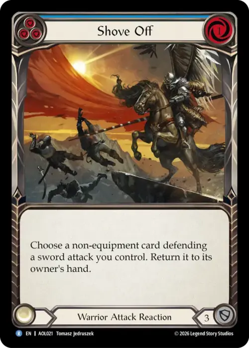 Shove Off Card Front