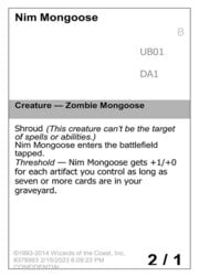 Nim Mongoose · MagicCon Philadelphia 2023  UB01b