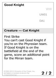 Good Knight · MagicCon Philadelphia 2023  UW01