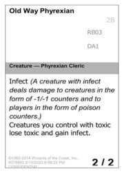 Old Way Phyrexian · MagicCon Philadelphia 2023  RB03d