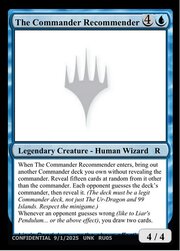 The Commander Recommender · MagicCon Atlanta 2025 RU05d
