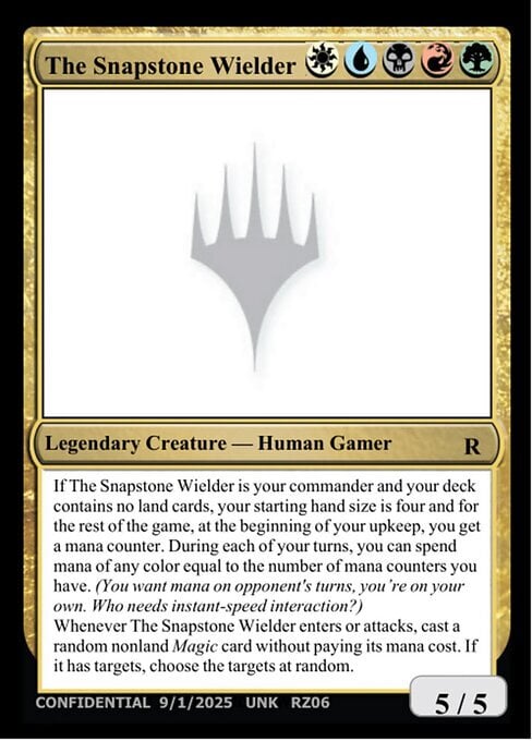 The Snapstone Wielder Frente