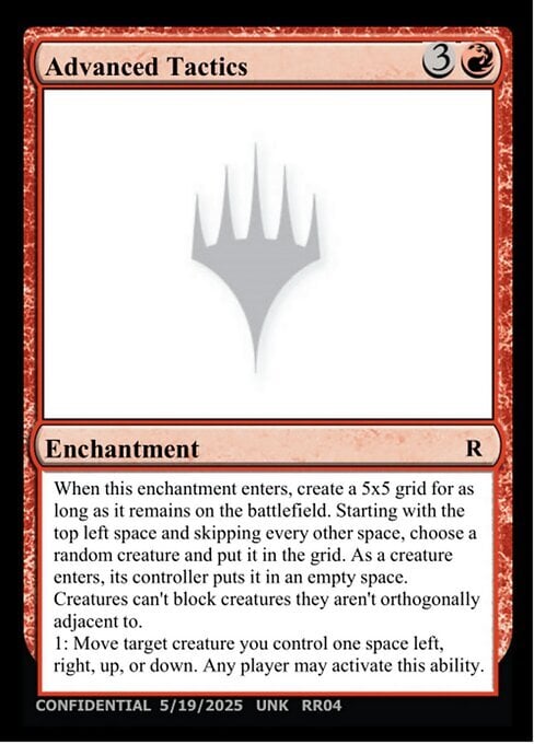 Advanced Tactics Card Front