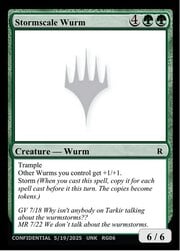Stormscale Wurm · MagicCon Vegas 2025 RG06