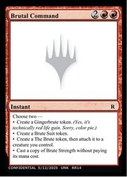 Brutal Command · MagicCon Vegas 2025 RR14