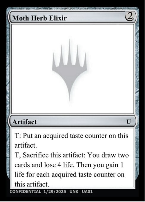 Moth Herb Elixir Card Front