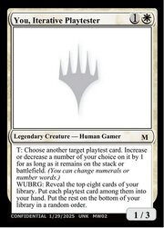 You, Iterative Playtester · MagicCon Chicago 2025 MW02a