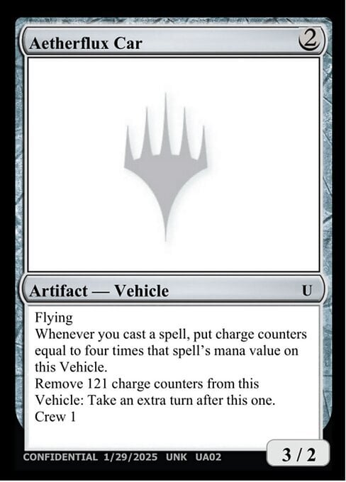 Aetherflux Car Card Front