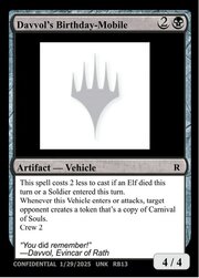 Davvol's Birthdaymobile · MagicCon Chicago 2025 RB13a