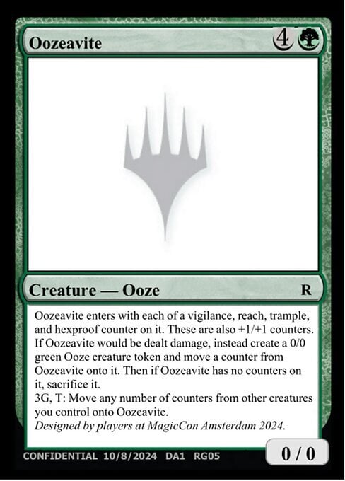 Oozeavite Frente