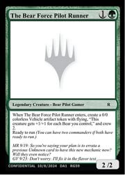 The Bear Force Pilot Runner · MagicCon Vegas 2024 RG59a
