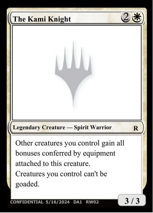 The Kami Knight Card Front