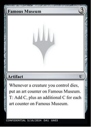 Famous Museum · MagicCon Amsterdam 2024 UA03b