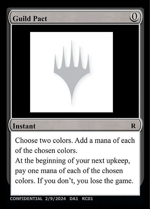 Guild Pact Card Front