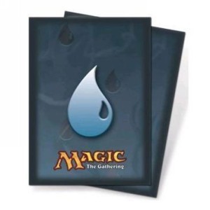 80 Blue Manasymbol Sleeves