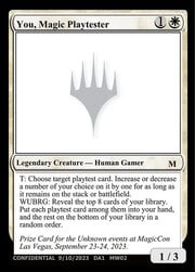 You, Magic Playtester · MagicCon Vegas 2023 MW02