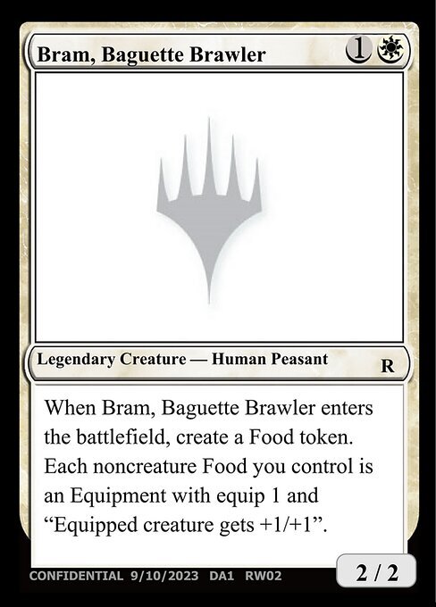 Bram, Baguette Brawler Card Front