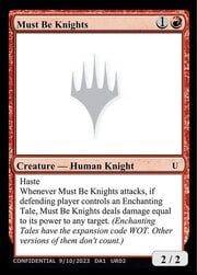 Must Be Knights · MagicCon Vegas 2023 UR02a