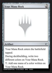 Your Mana Rock · MagicCon Barcelona 2023 CA02b