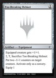 Toe-Breaking Helmet · MagicCon Barcelona 2023 CA11